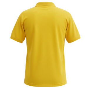 Alternative view of เสื้อโปโลสีเหลือง ประดับตราสัญลักษณ์เฉลิมพระเกียรติ ๗๒ พรรษา